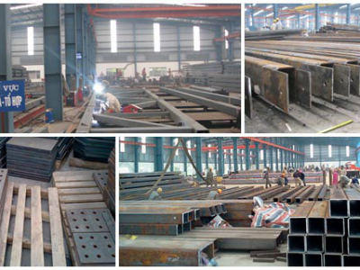 Gia công kết cấu thép