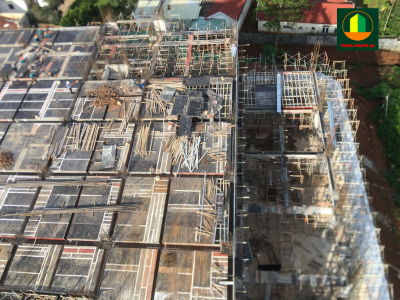 Giàn giáo cốp pha trong xây dựng 