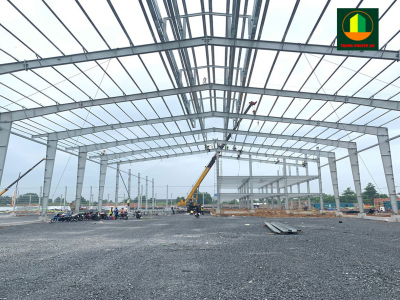 Nhận Gia Công Kết Cấu Thép Nhà Xưởng Uy Tín 