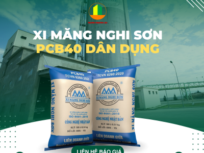 Giá xi măng Nghi Sơn PCB40 - VLXD Trung Nguyên