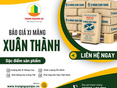 Báo giá xi măng Xuân Thành mới nhất - Trung Nguyên Gia Lai 