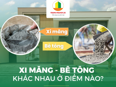 Xi Măng và Bê Tông:  Sự Khác nhau & Tính Ứng Dụng Trong Xây Dựng