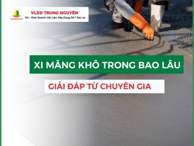 Xi măng khô trong bao lâu – Làm sao để khô nhanh nhất 