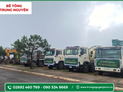 Giải Pháp Bê Tông Thương Phẩm Cho Các Dự Án Lớn