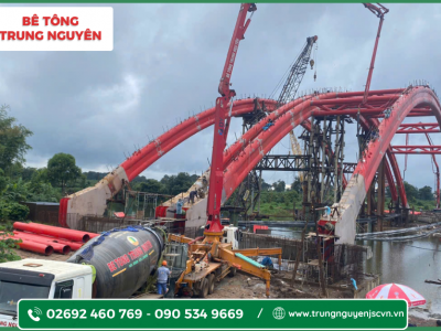 Bê Tông Cho Công Trình Cầu Đường Gia Lai  - Giải Pháp Từ  Trung Nguyên