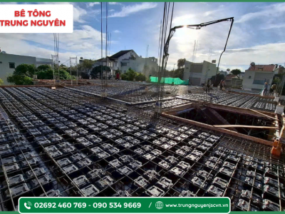 Giải Pháp Bê Tông Sàn Vượt Nhịp - Bê tông Trung Nguyên 