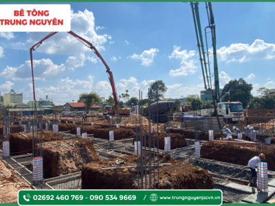 [Case Study] Hoàn thành đổ bê tông móng công trình Bệnh viện 331 – Gia Lai