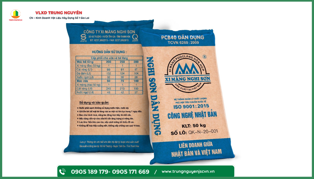 Xi Măng PC40 và PCB40 Phân Biệt Chi Tiết Và Hướng Dẫn Chọn Đúng Loại