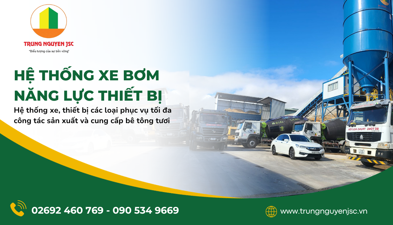 5 Lý do vì sao nên chọn Bê tông Trung Nguyên