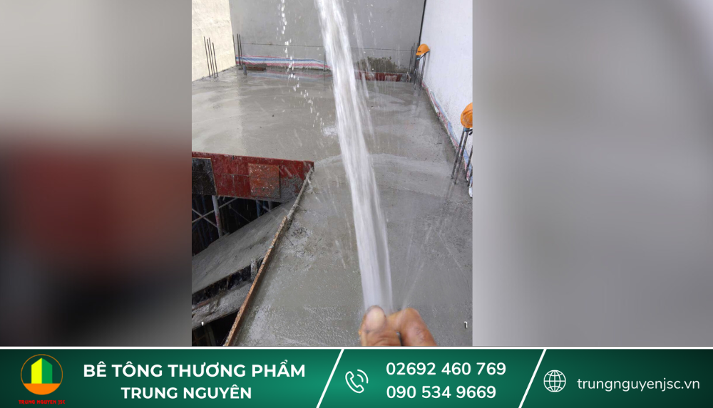 Bảo dưỡng bê tông - Bê tông thương phẩm Trung Nguyên 