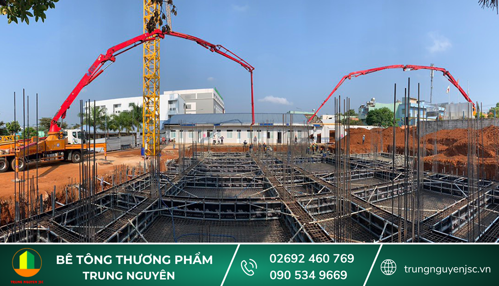 Mua bê tông tươi mác 200 giá rẻ, đúng mác tại Bê tông Trung Nguyên