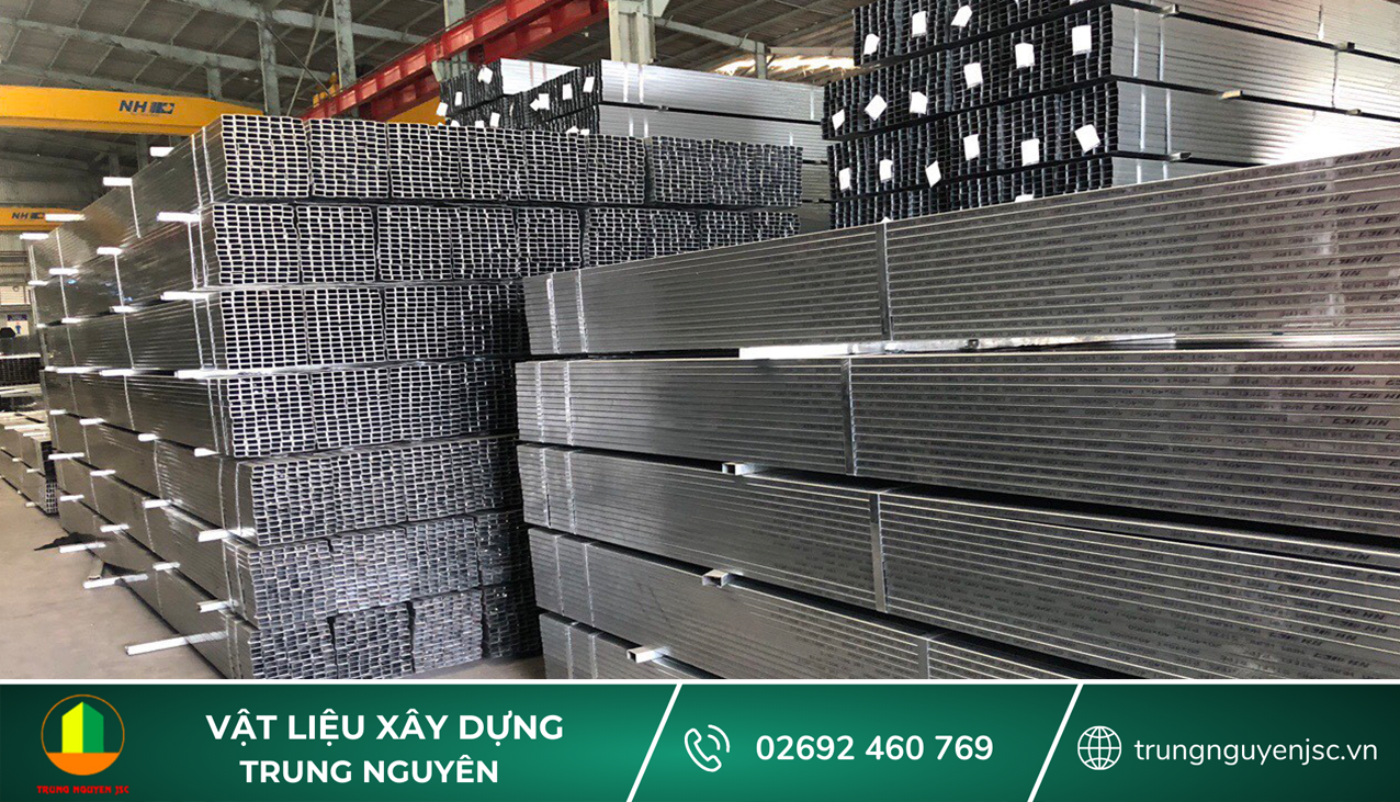 Báo giá sắt hộp 20x20 - Vật liệu xây dựng Trung Nguyên Gia Lai 