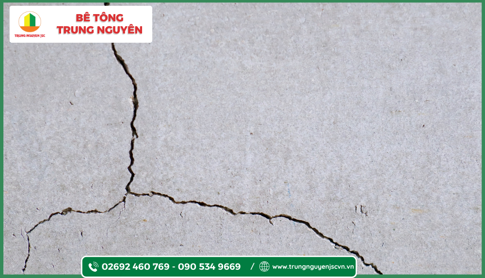 Nguyên nhân & khắc phục bê tông bị nứt sau 24h đổ