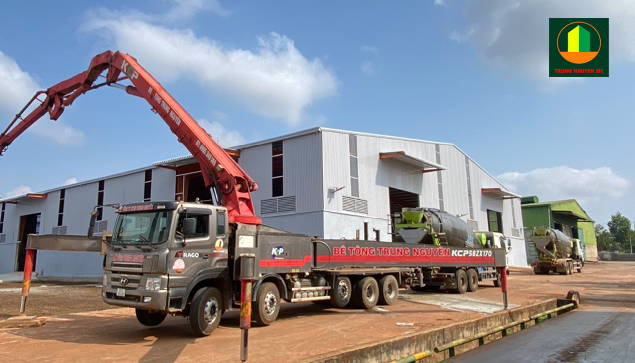 Mua bê tông gia lai chất lượng giá tốt tại Trung Nguyên 