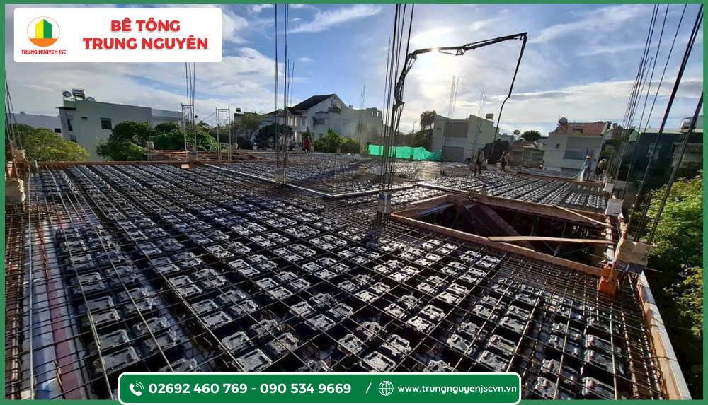 Giải Pháp Bê Tông Sàn Vượt Nhịp - Bê tông Trung Nguyên 