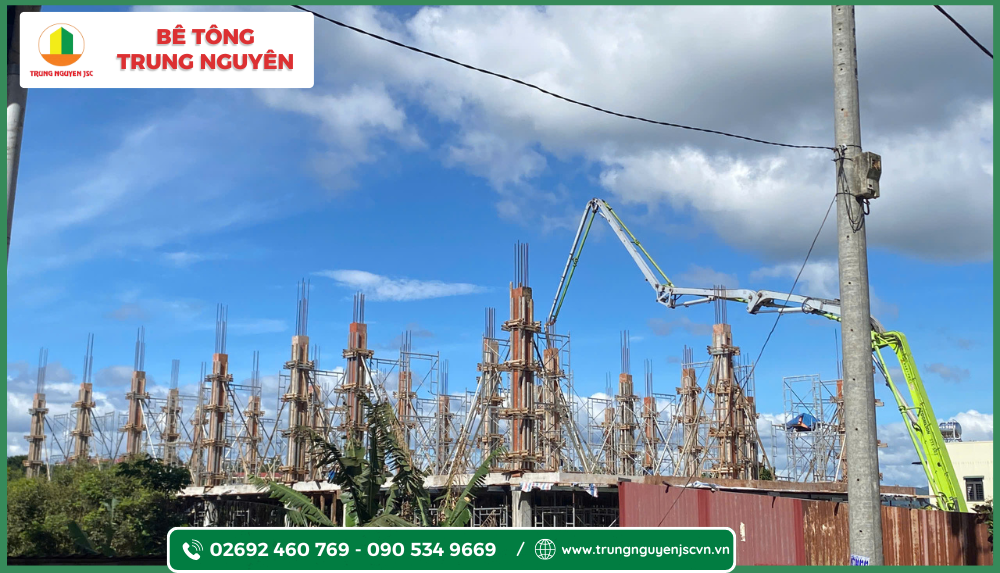 Giải Pháp Bê Tông Sàn Vượt Nhịp - Bê tông Trung Nguyên 