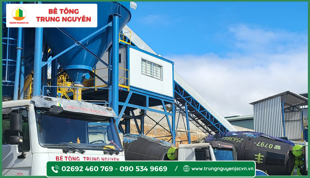 Cung cấp Bê Tông Thương Phẩm Chư Prông Gia Lai 
