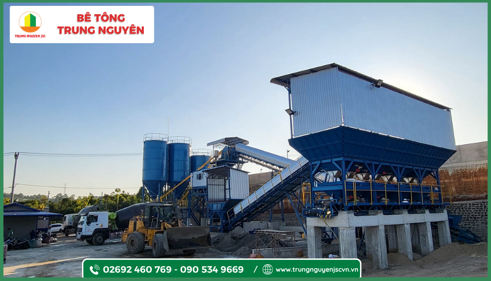 Bê Tông Thương Phẩm Chư Sê Gia Lai - Bê tông Trung Nguyên 