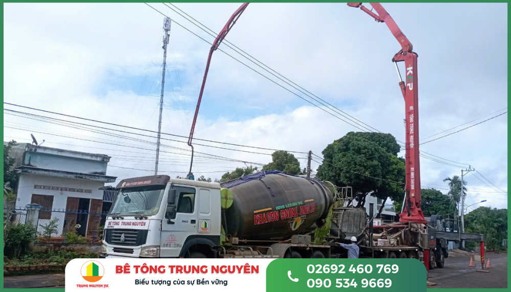 Chuyên Bê Tông Thương Phẩm Ia Grai Gia Lai 