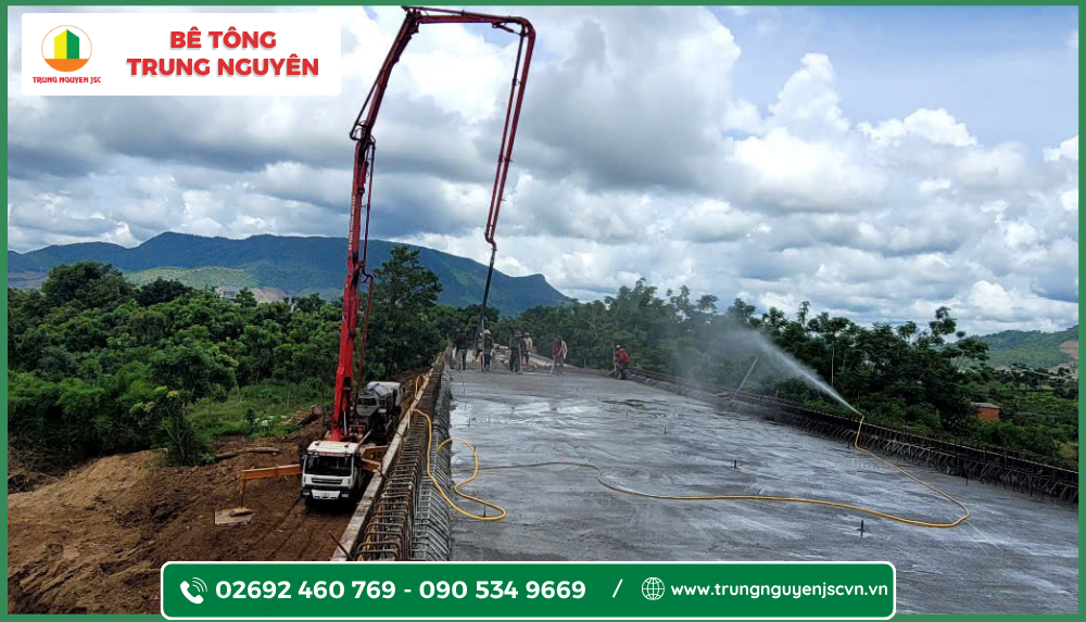 Đặt Bê Tông Thương Phẩm Mang Yang Gia Lai 