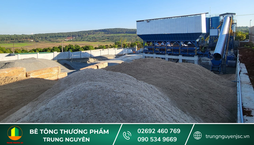 Bê tông thương phẩm được tạo ra như thế nào - Trung Nguyên