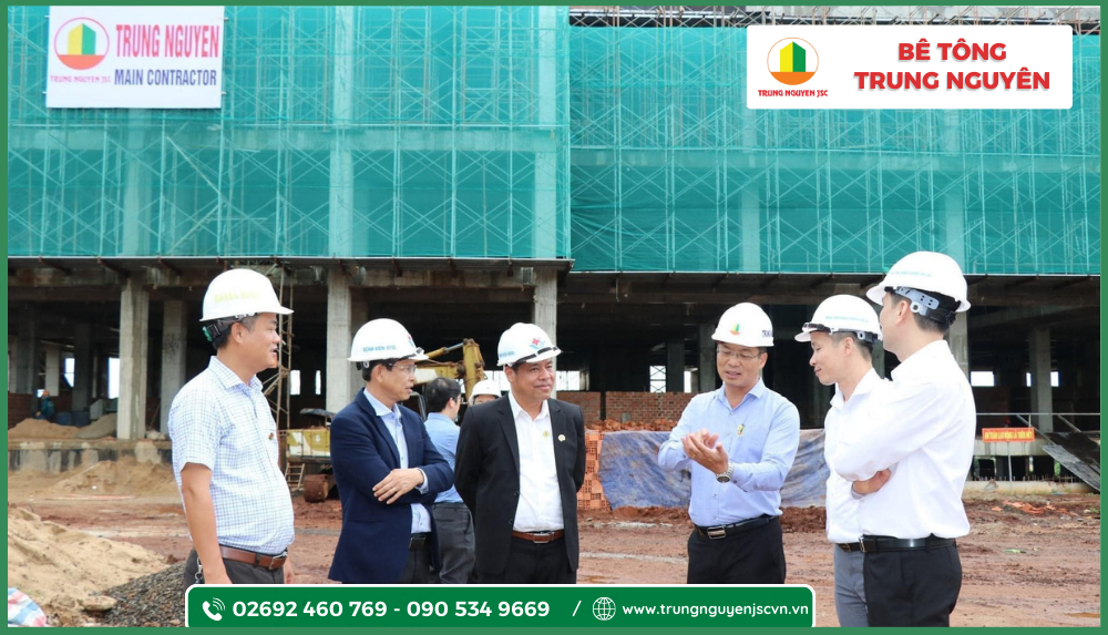 Bê Tông Trung Nguyên Đồng Hành Cùng Các Công Trình Trường Học Gia Lai