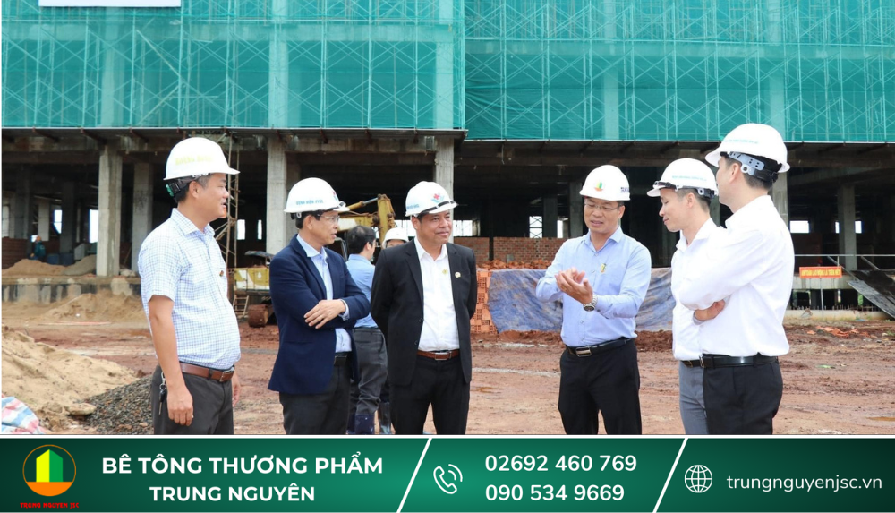 Bê tông Trung Nguyên - Đảm bảo hiệu suất & an toàn thiết bị bơm cần 