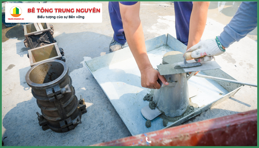 Cách đổ bê tông không bị rỗ - Bê Tông Trung Nguyên 