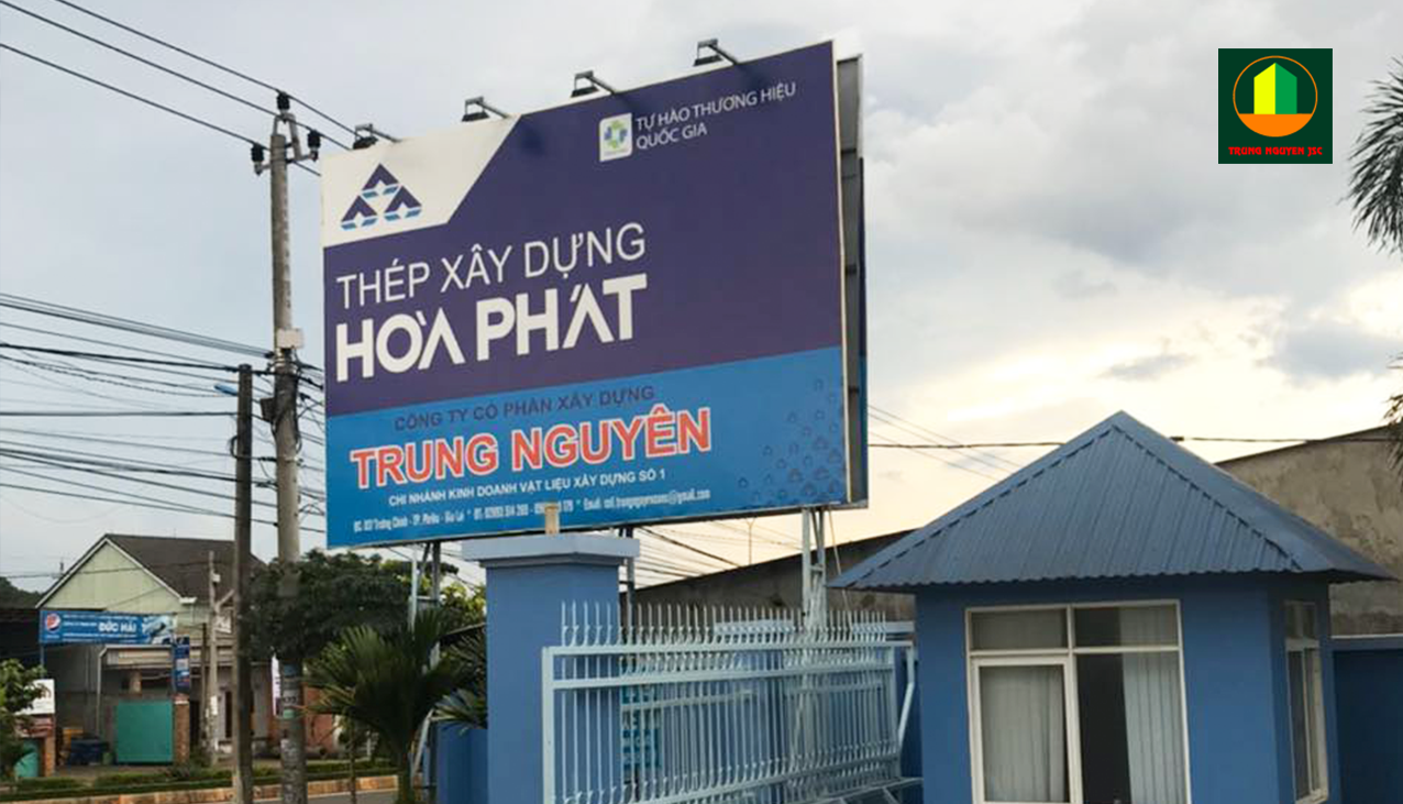 Cửa hàng thép Hòa Phát uy tín tại Gia Lai- Trung Nguyên 