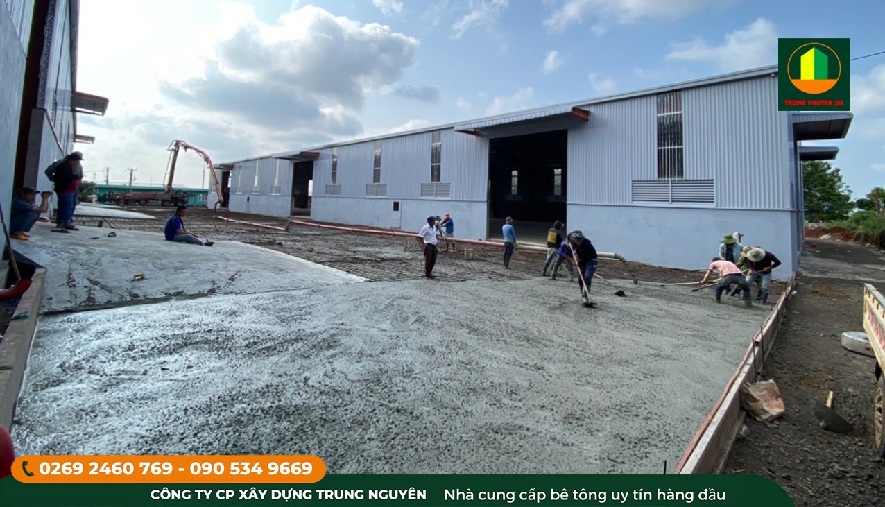  3 Lưu ý khi đổ bê tông gặp trời mưa - Trung Nguyên