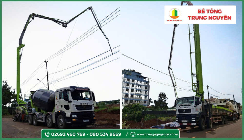 Đổ Bê Tông Gia Lai - Bê tông Trung Nguyên 