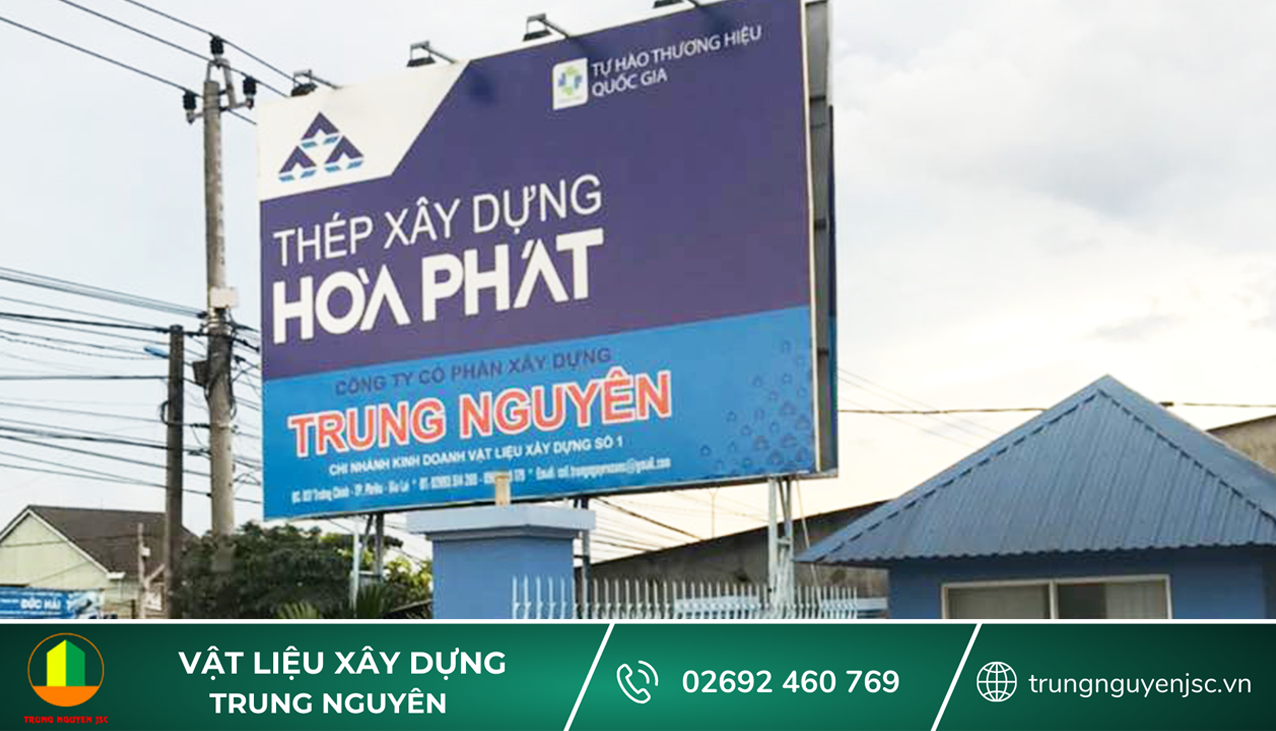 Đơn giá sắt tại Gia Lai mới nhất - VLXD Trung Nguyên