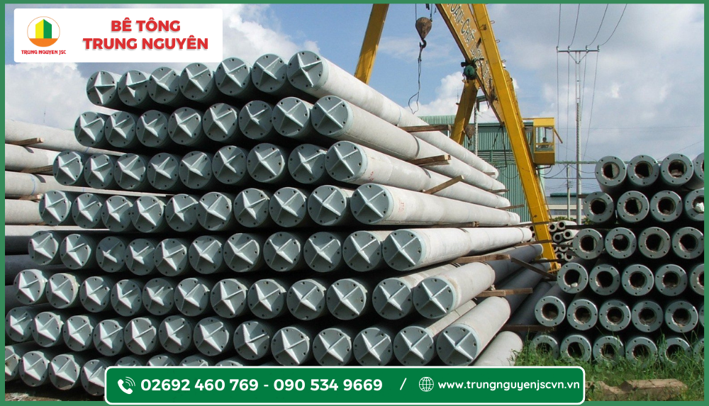 Ép Cọc Bê Tông Nhà Dân Dụng - Bê tông Trung Nguyên 
