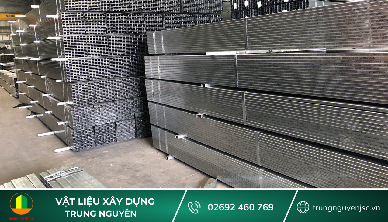 Giá hộp kẽm 40x80 - Vật liệu xây dựng Trung Nguyên 