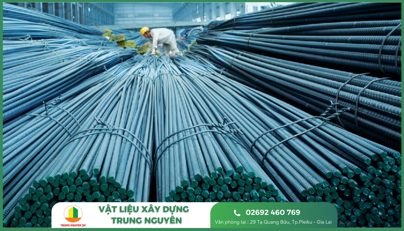 Giá thép xây dựng Hòa Phát hôm nay Gia Lai 