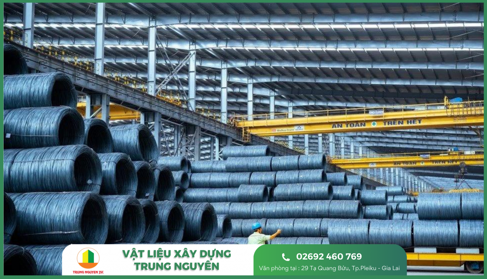 Giá thép xây dựng Hòa Phát hôm nay Gia Lai 