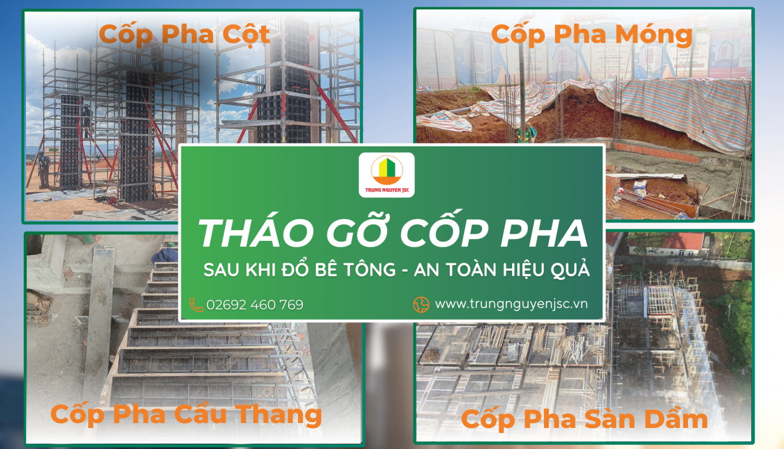 Giàn giáo cốp pha Trung Nguyên Gia Lai 