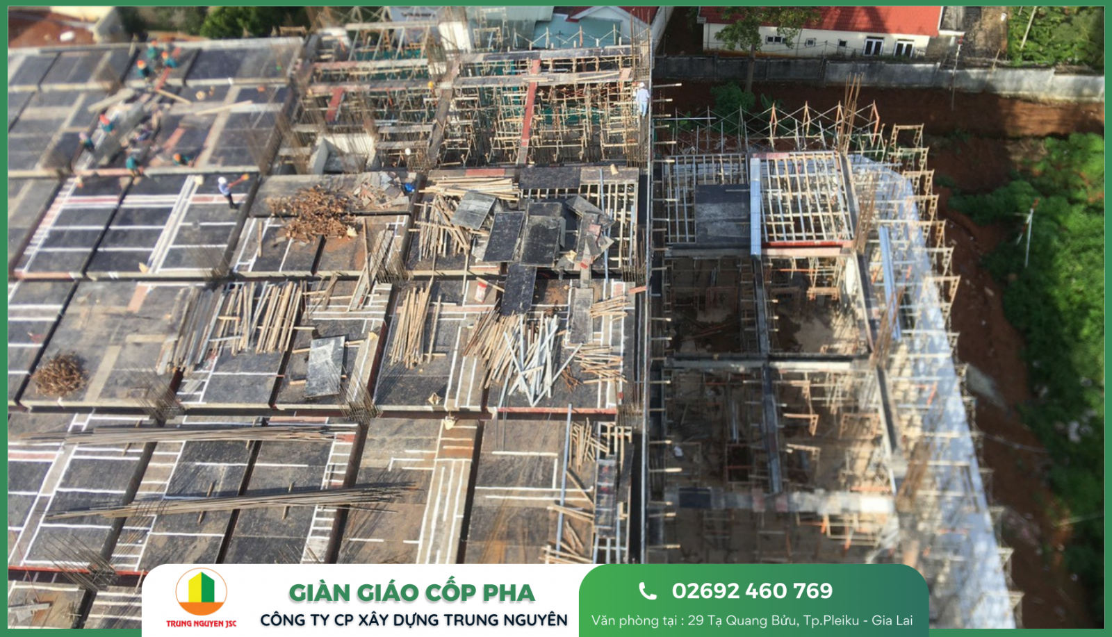 Giàn giáo cốp pha Trung Nguyên Gia Lai 