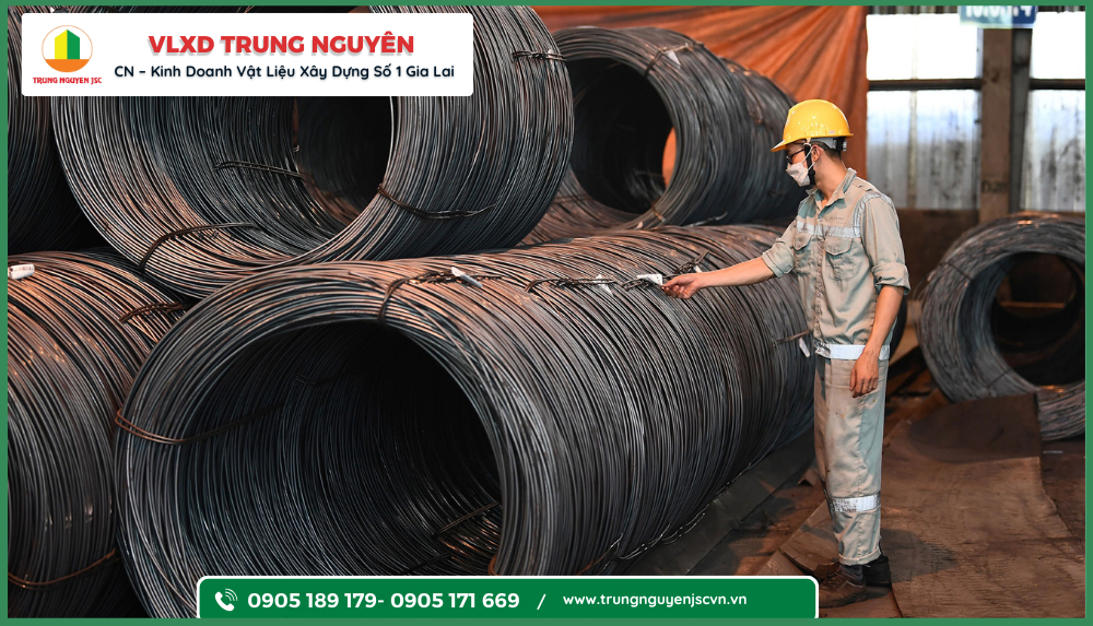 nhận biết thép Chính hãng Gia Lai - VLXD Trung Nguyên 