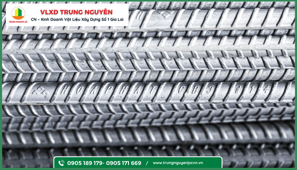 nhận biết thép Chính hãng Gia Lai - VLXD Trung Nguyên 