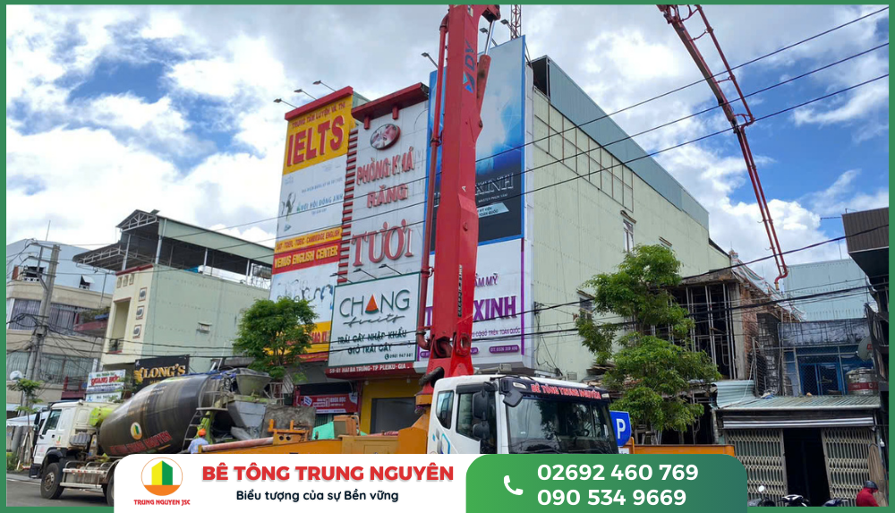 Tiêu chuẩn bê tông thương phẩm Trung Nguyên 