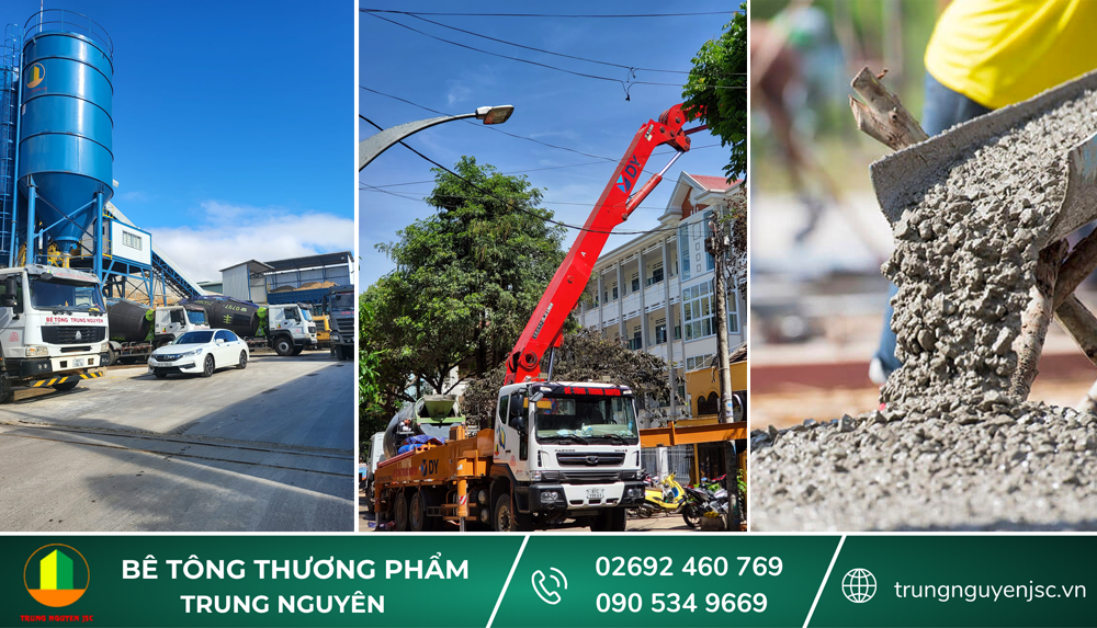 Xi măng và Bê tông khác nhau ở điểm nào - CTXD Trung Nguyên 